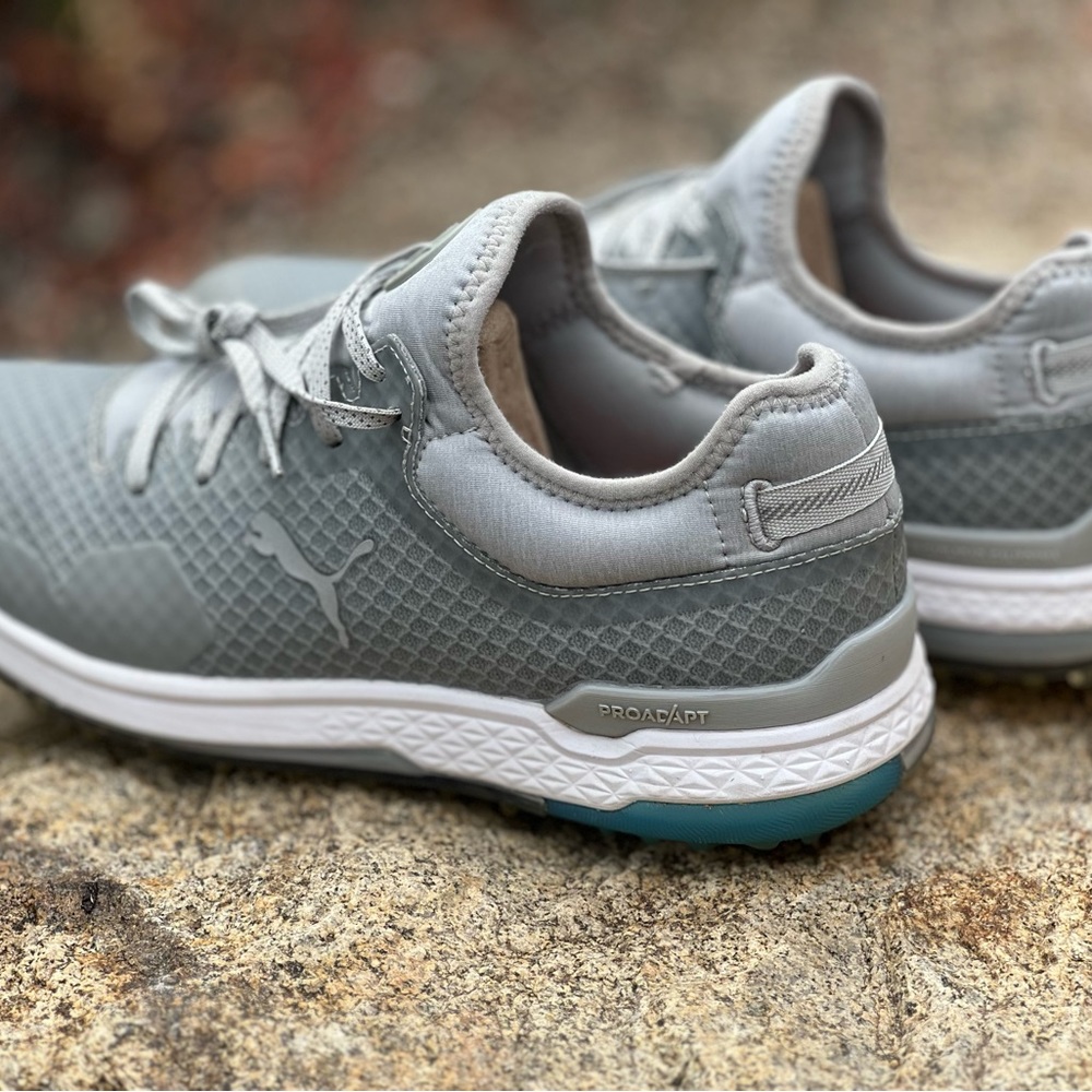 Men’s Golf Shoes | Puma ProAdapt Alphacat Gray size 9.5